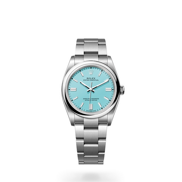 Rolex Oyster Perpetual - Blu Turchese