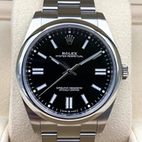 Rolex Oyster Perpetual - Quadrante Nero Brillante