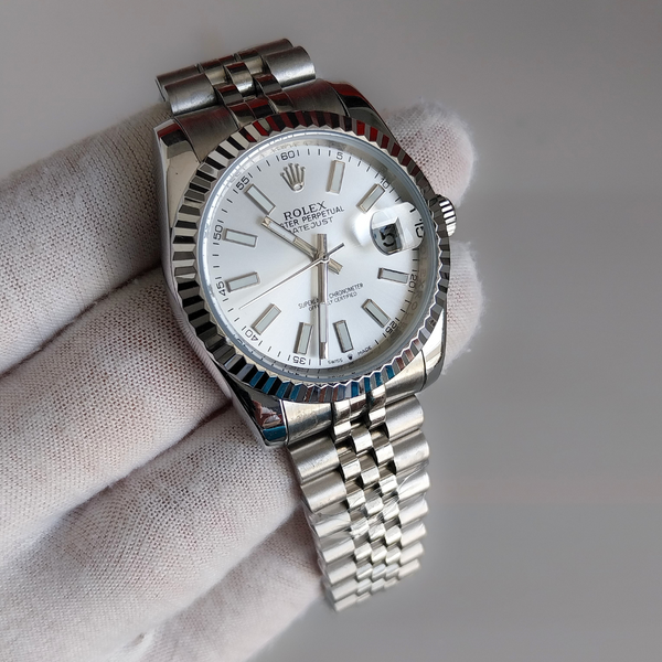 Rolex DateJust - Quadrante Argento