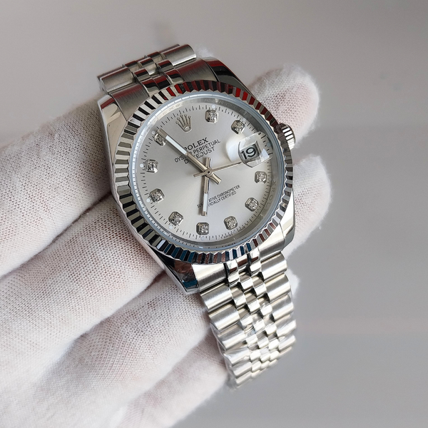 Rolex Datejust - Quadrante Acciaio Satinato - Numeri Brillanti