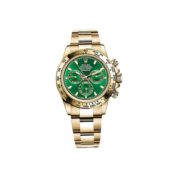 Rolex Daytona - Oro - Quadrante Verde